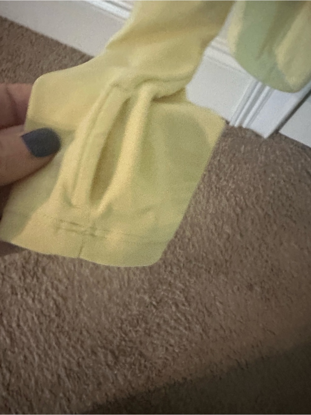 Athleta Women's Citron Yellow Zip-Up Jacket size XL cropped - Picture 5 of 11